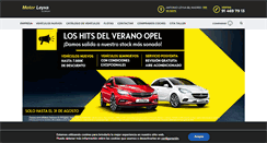 Desktop Screenshot of motorleyva.com