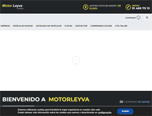 Tablet Screenshot of motorleyva.com